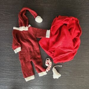 Newborn photography christmas